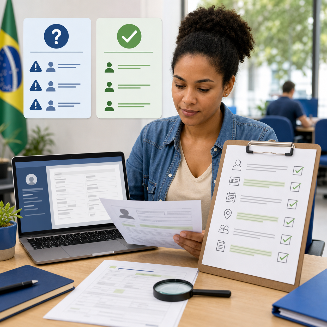 Exemplo visual relacionado a explicar score sem prometer aumento rápido ou aprovação de crédito
