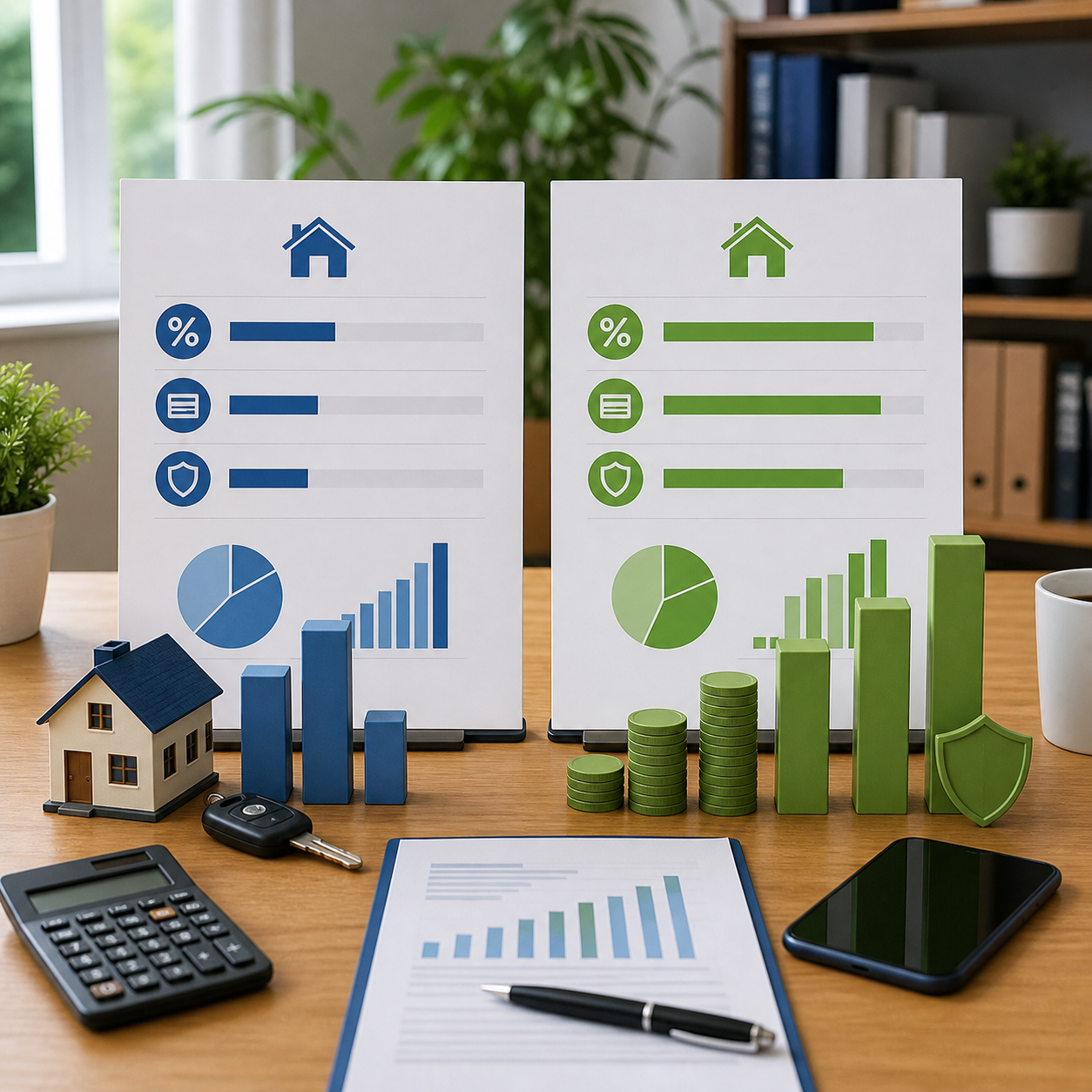 Exemplo visual relacionado a ensinar a identificar e comparar o cet em operações de crédito